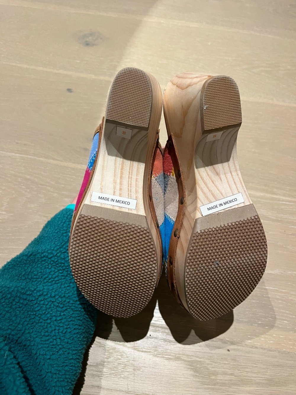 Five Worlds Zorba Patchwork clogs - Picture 5 of 5